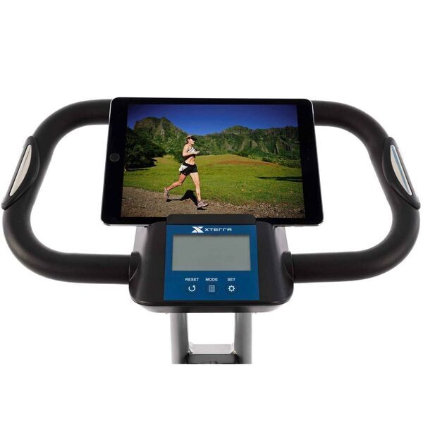 XTERRA Fitness FB160 klappbarer Heimtrainer | schwarz/blau 3