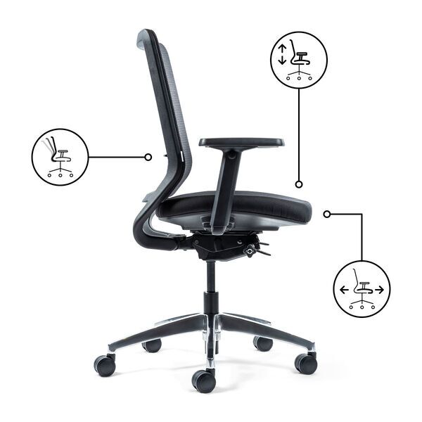 Yaasa Chair Classic - Office chair | black 2