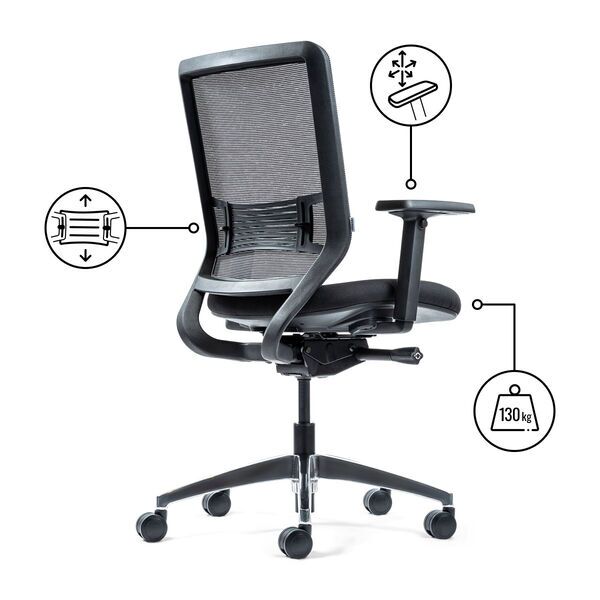 Yaasa Chair Classic - Office chair | black 4
