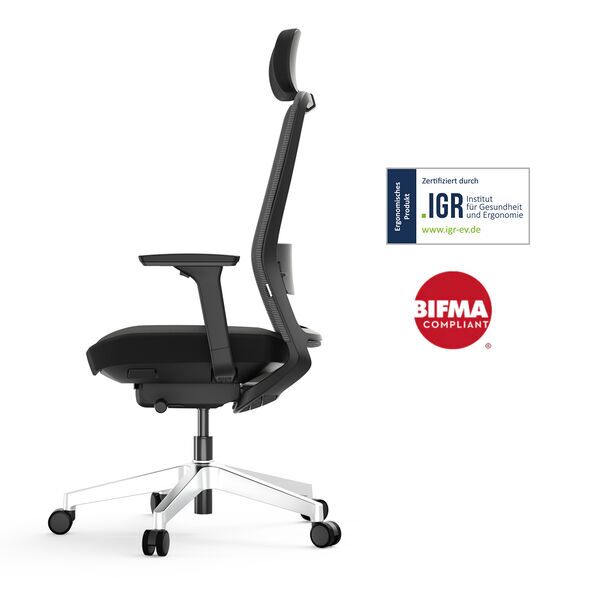 Yaasa Chair Pro - Office chair | black 3