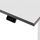 Yaasa Desk Basic 135 x 70 cm - Electrically height-adjustable desk | silver/white thumbnail 3/5