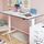 Yaasa Desk Basic 135 x 70 cm - Electrically height-adjustable desk | silver/white thumbnail 4/5