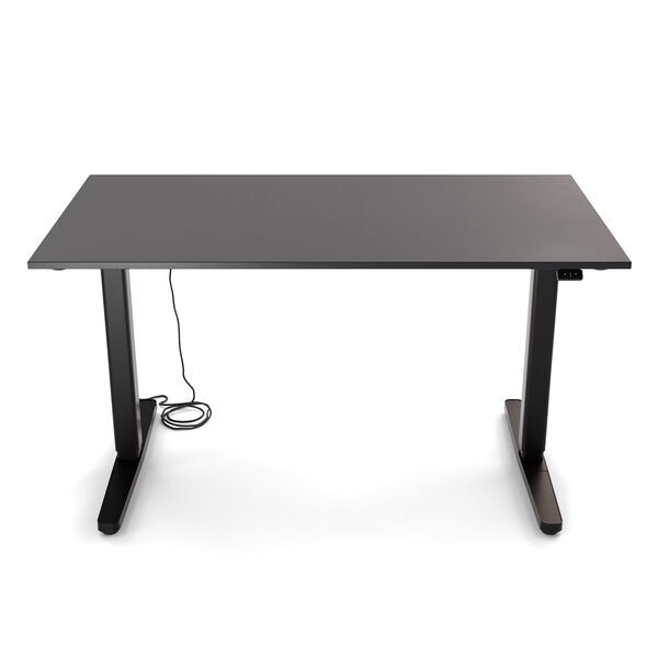 Yaasa Desk Basic 135 x 70 cm - Electrically height-adjustable desk | anthracite