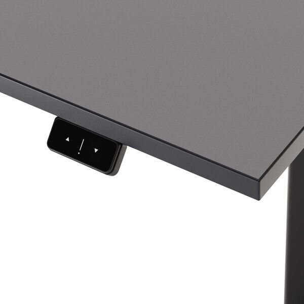 Yaasa Desk Basic 135 x 70 cm - Elektrisch höhenverstellbarer Schreibtisch | anthrazit 3
