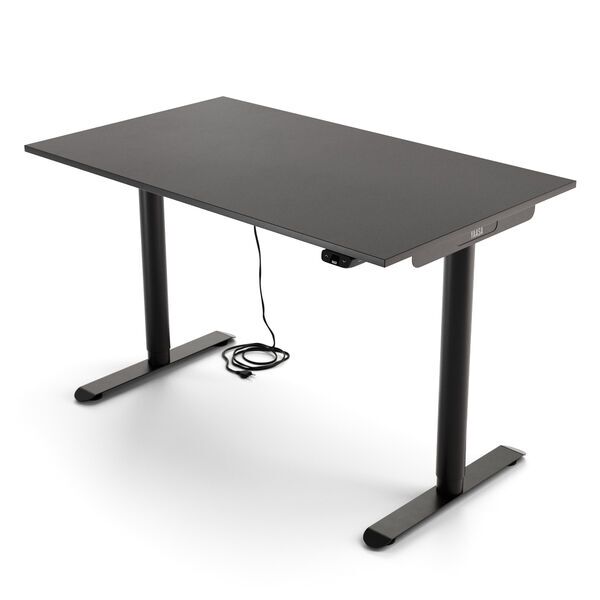 Yaasa Desk Basic S 120 x 70 cm - Elektrisch höhenverstellbarer Schreibtisch | anthrazit 1