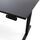 Yaasa Desk Essential 120 x 80 cm - Electrically height-adjustable desk | anthracite thumbnail 4/5