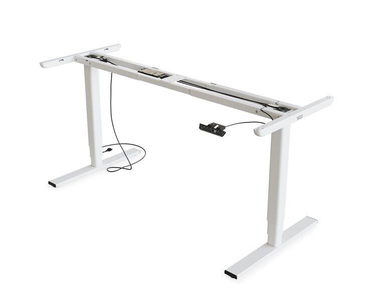 Yaasa Desk Frame - Telaio del tavolo regolabile elettricamente in altezza | bianco