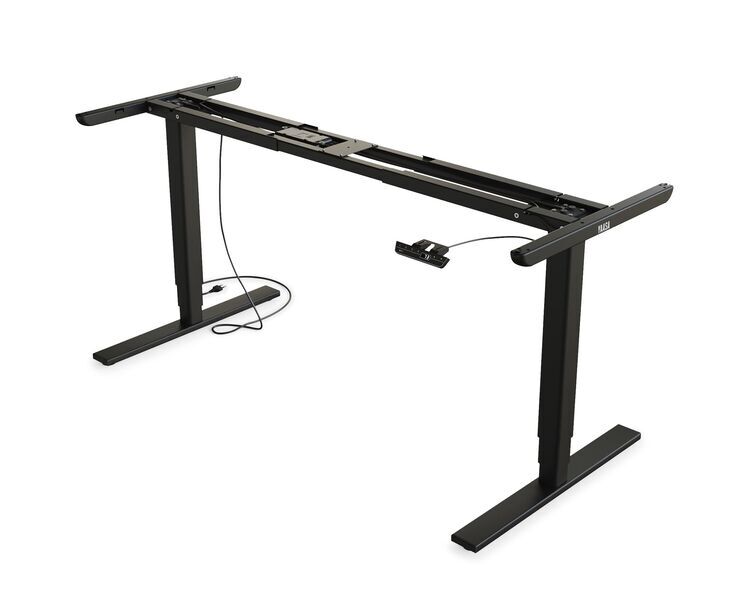 Yaasa Desk Frame - Electrically height-adjustable table frame | black