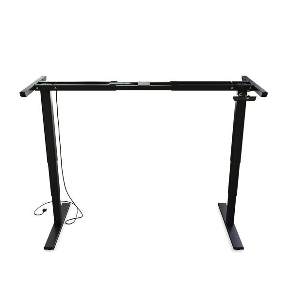 Yaasa Desk Frame - Electrically height-adjustable table frame | black 2