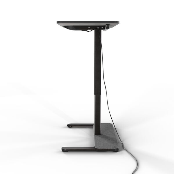 Yaasa Desk One 91 x 51 cm - Elektrisch höhenverstellbares Stehpult | dunkelgrau/schwarz 5