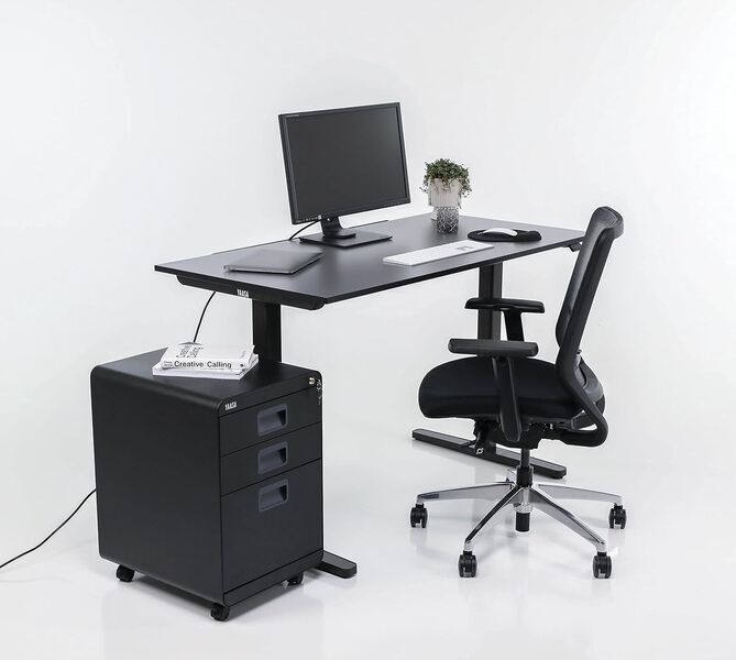 Yaasa File Cabinet - Rollcontainer | schwarz 4