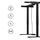 Yaasa Frame Basic S - Electrically height-adjustable table frame | black thumbnail 4/5