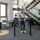 Yaasa Frame Basic S - Electrically height-adjustable table frame | black thumbnail 5/5