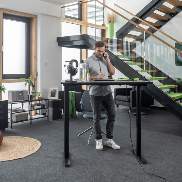 Yaasa Frame Basic S - Electrically height-adjustable table frame | black 5