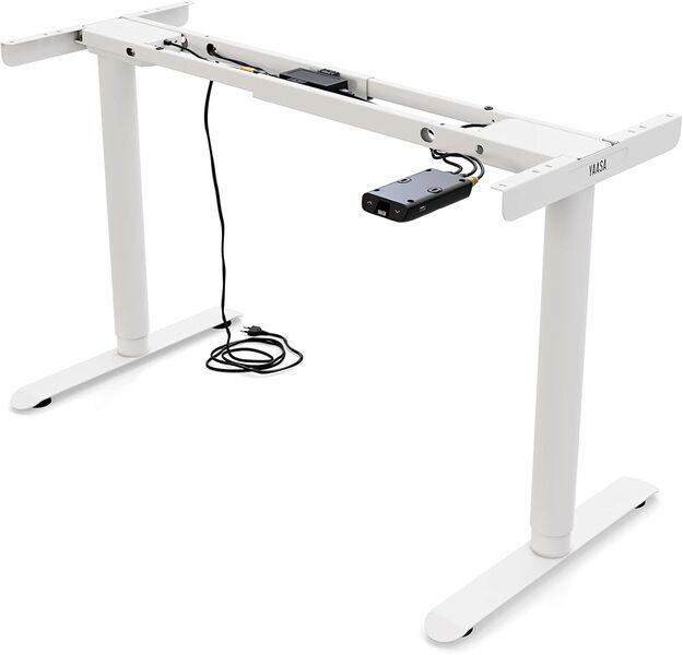 Yaasa Frame Basic S – elektriski augstuma regulējams galda rāmis | balts 1
