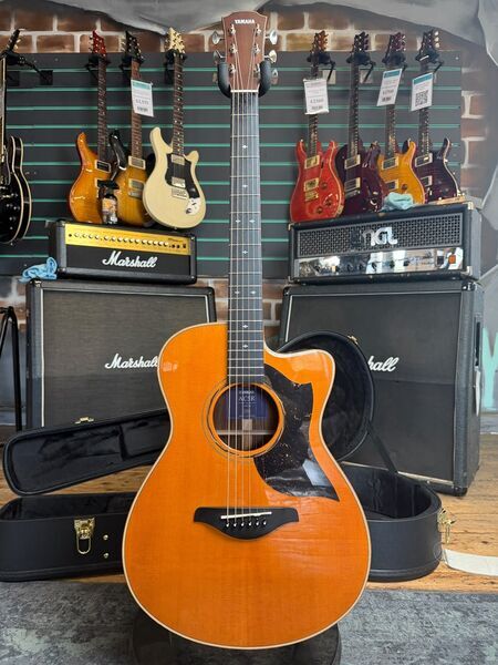 Yamaha AC5R A.R.E Vintage Natural 2025 Electro-Acoustic Guitar | Vintage Natural, image 1 of 5