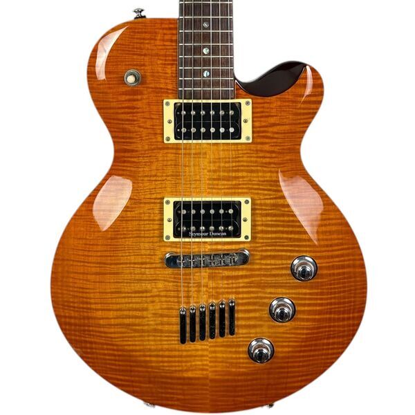 Yamaha AES620 Les Paul 2010 | amber flame maple, image 1 of 5