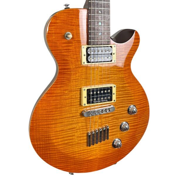 Yamaha AES620 Les Paul 2010 | amber flame maple, image 2 of 5