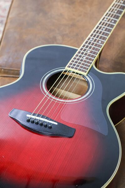 Yamaha CPX 700 II | Dusk Sun Red | Dusk Sun Red, image 4 of 5
