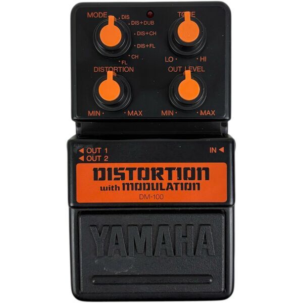 Yamaha DM-100 Distortion with Modulation Effektpedal | original, image 1 of 5