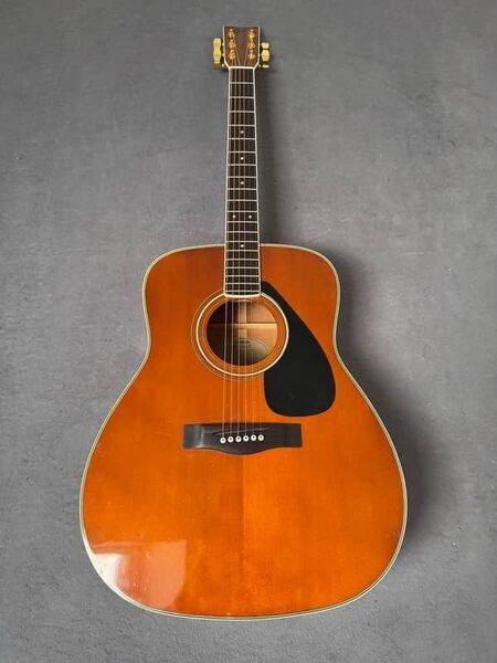 Yamaha FG 340T 1970'erne Taiwan jumbo stålstrengsguitar | Original, image 3 of 5