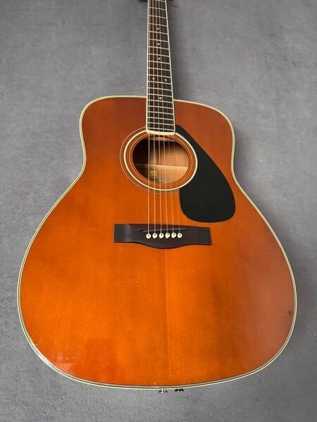 Yamaha FG 340T 1970'erne Taiwan jumbo stålstrengsguitar | Original, image 4 of 5