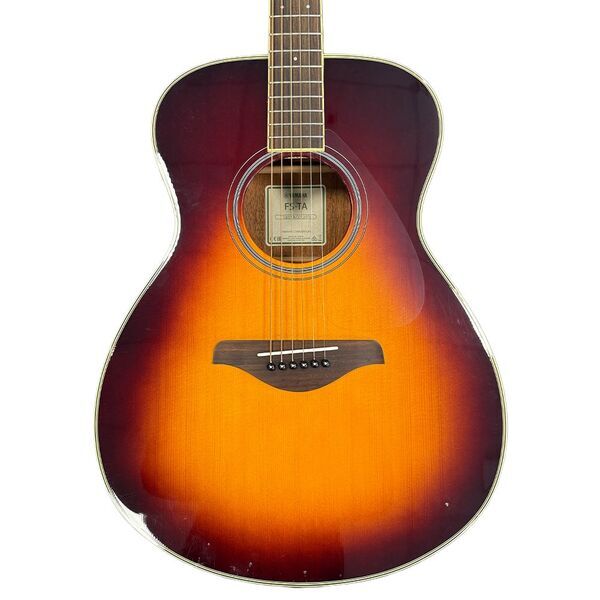 Yamaha FS-TA TransAcoustic Guitar | Brown Sunburst, image 1 of 5