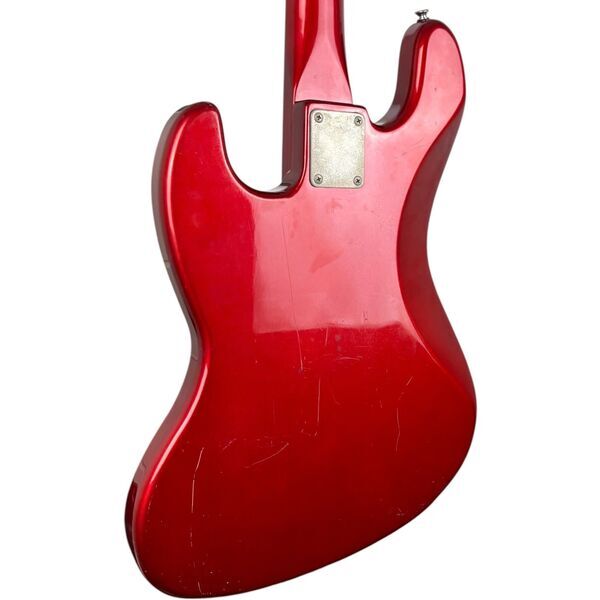 Yamaha JB500R Japan Jazz Bass 1981-1983 - Candy Apple Red | Candy Apple Red, image 5 of 5