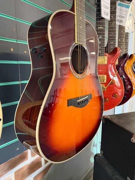 Yamaha LL-TA Transacoustic Brown Sunburst 2023 Electro-Acoustic Guitar | Brown Sunburst, image 3 of 5