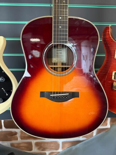 Yamaha LL-TA Transacoustic Brown Sunburst 2023 Electro-Acoustic Guitar | Brown Sunburst, image 4 of 5