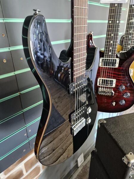 Yamaha RGXA2 Gloss Black 2007 Electric Guitar | gloss black, image 3 of 5