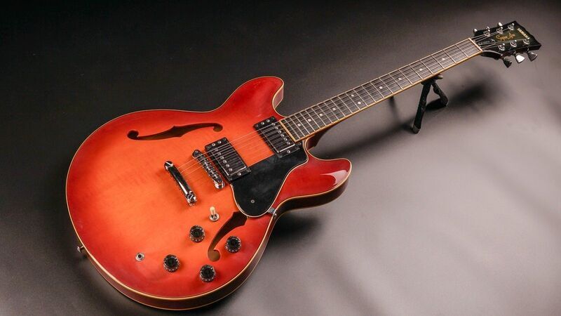 Yamaha SA-1300W Super Axe 1981 MIJ – Semi-Hollow | Original, image 1 of 5