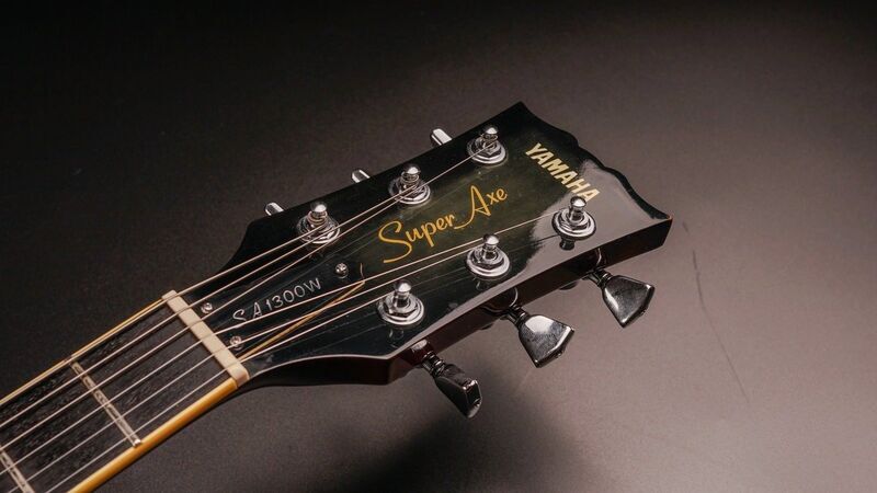 Yamaha SA-1300W Super Axe 1981 MIJ – Semi-Hollow | Original, image 5 of 5
