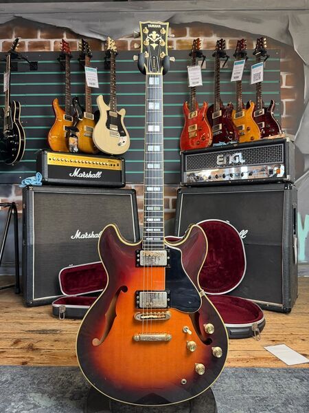 Yamaha SA2000S Sunburst 1979 Semi-Hollow Electric Guitar | sunburst, image 1 of 5