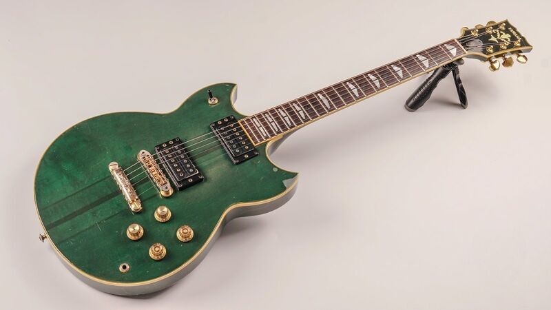 Yamaha SG-1500 1982 Jade zeleno | Neck-Through | Bi-Sound | Made u Japan | Zelena, image 3 of 5