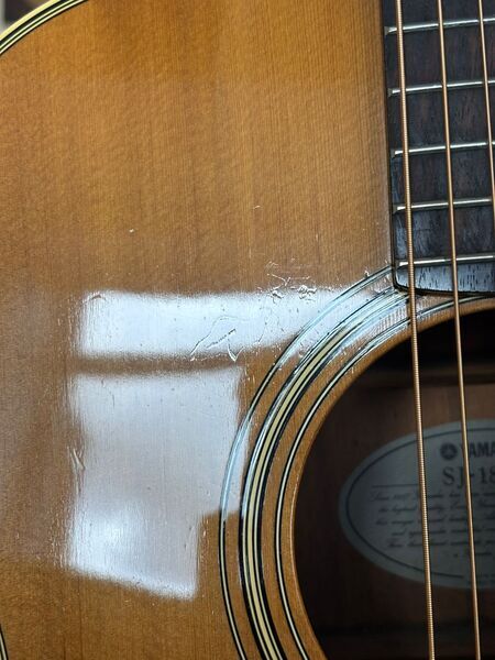 Yamaha SJ-180 Gloss Natural Acoustic Guitar | Gloss Natural, image 3 of 5