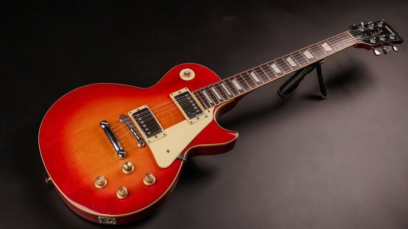Yamaha Studio Lord SL500 1980 Cherry Sunburst MIJ Vintage Les Paul | cherry, image 1 of 5
