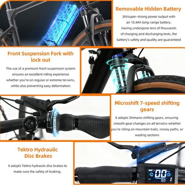 YANGOR H700 2026 | blu | 28" | L | < 500 km, image 5 of 5