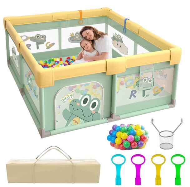 YeletY baby playpen | multicolored, image 1 of 1
