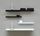 z Large Steel Shelf Powder-Coated black | black, thumbnail 1 of 4
