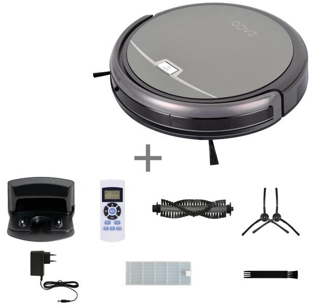 ZACO A4s Staubsaugerroboter | grau 3