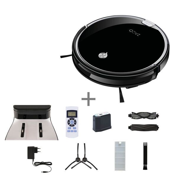 ZACO A6 Staubsaugerroboter | schwarz 3