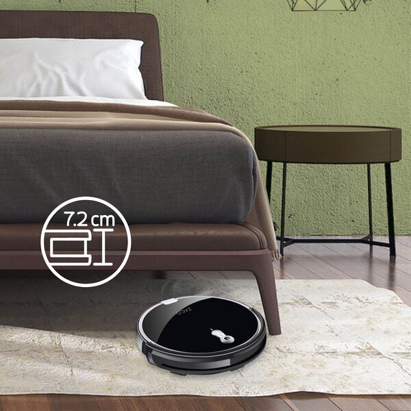 ZACO A8s Staubsaugerroboter mit Wischfunktion | schwarz 3