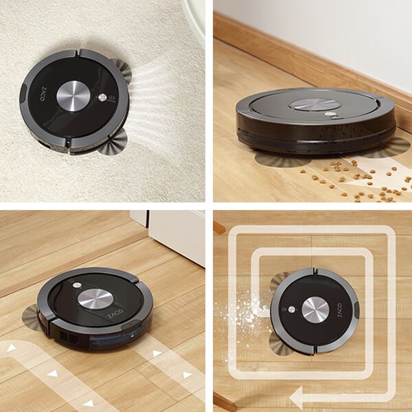 ZACO A9sPro Robô aspirador com função de limpeza | preto 3