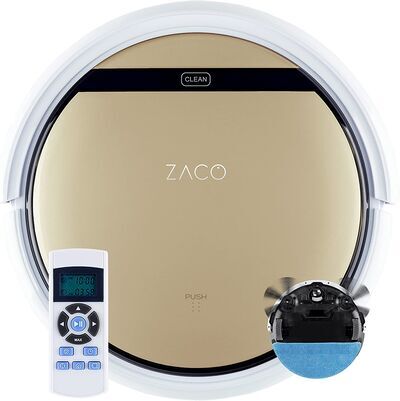 ZACO V5sPro Robot vacuum cleaner with mopping function