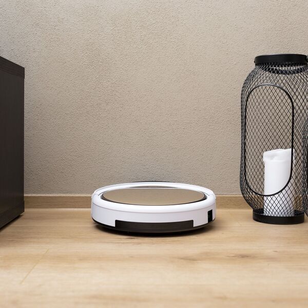 ZACO V5x Robot aspirapolvere con funzione tergicristallo | oro/bianco 4