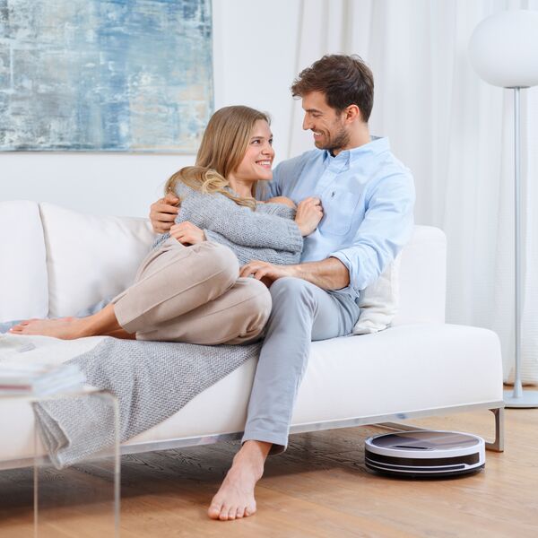 ZACO V6 Robot aspirapolvere con funzione tergicristallo | Passion Rose 5