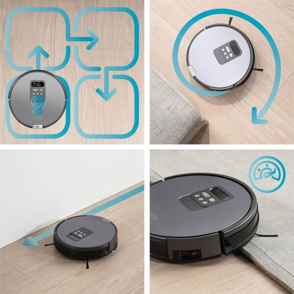 ZACO V80 Robotstøvsuger med tørrefunktion | grå 3