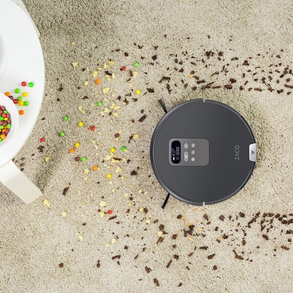 ZACO V85 Robot aspirateur avec fonction d'essuyage | gris 5