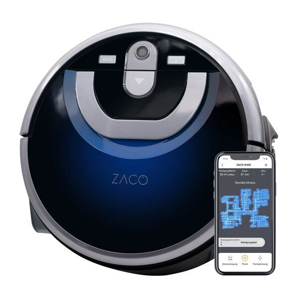 ZACO W450 -robottimoppi | sininen